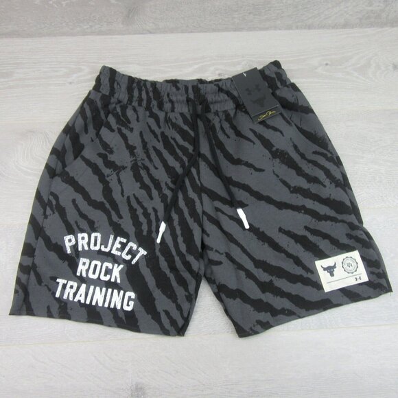 Under Armour Project Rock Gym Training Shorts Men's Size Large NEW - Picture 2 of 14